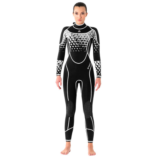 3mm Neoprene Men/Women Long Sleeve Anti-Cold Swimming Suit