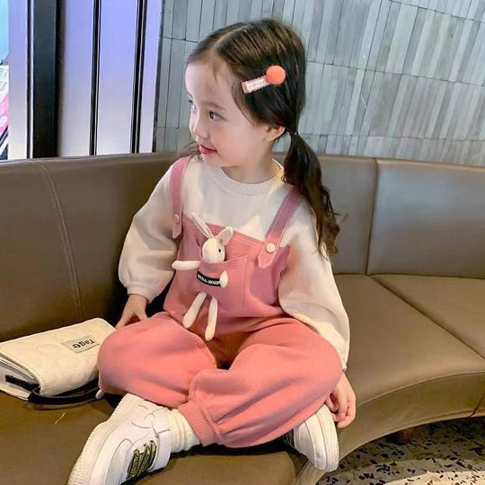 Korean Style Casual Outfit for Girls - Cute and Stylish Two Piece Set for Spring