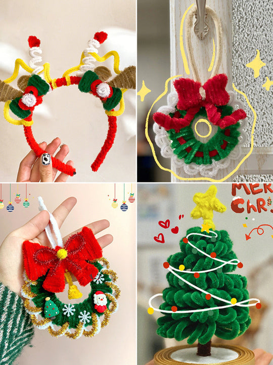 Christmas DIY Hair Accessories Set for Kids